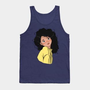 cute curly girl Tank Top